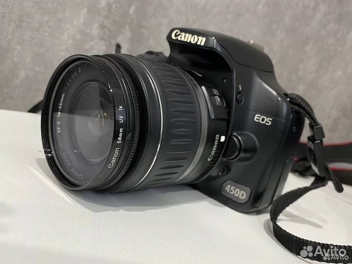 Зеркальный фотоаппарат canon 450d
