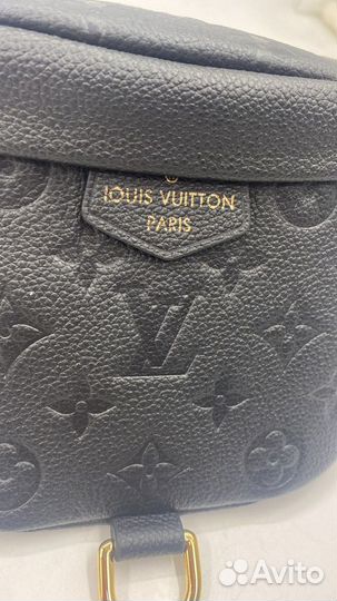 Сумка поясная кожаная Louis Vuitton