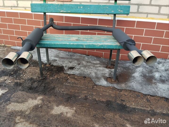 Раздвоенный глушитель 2114 2109