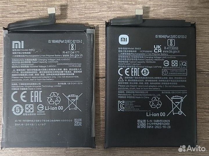 Аккумулятор Redmi note 8 pro 10pro