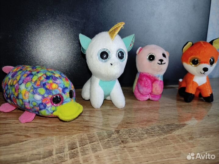 Макдональдс игрушки мягкие TY за все