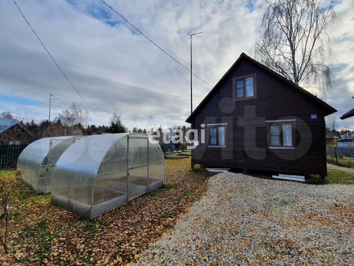 Дача 40,5 м² на участке 6 сот.