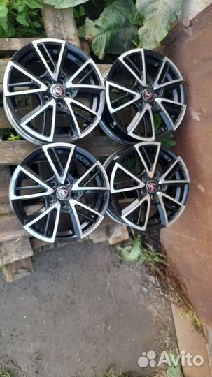Диски литые комплект р15 на поло, шкода