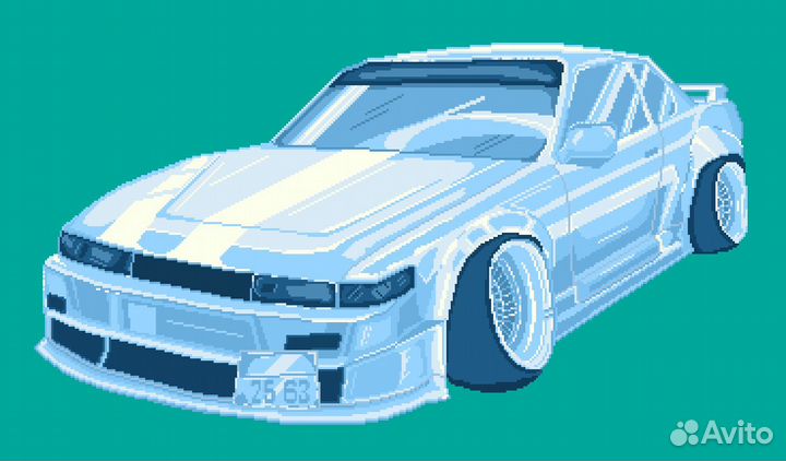 Художник pixel ART