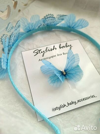 Ободок для волос ручной работы 