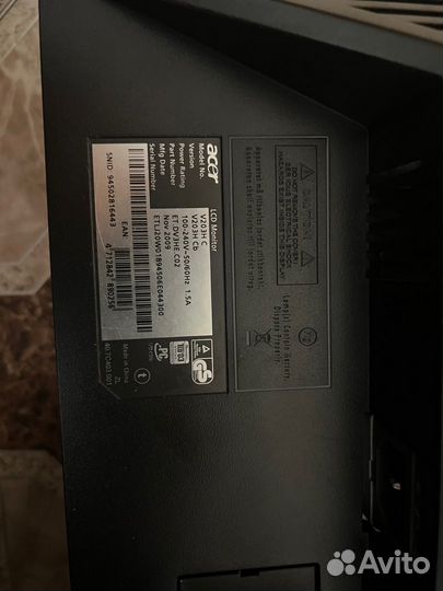Монитор 20 дюймов Acer