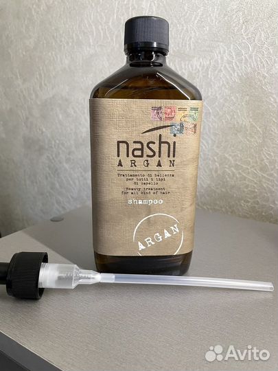 Nashi Argan Shampoo 500 мл Шампунь+ дозатор
