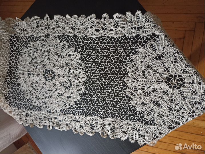 Салфетка дорожка. Вологодское кружево. Винтаж