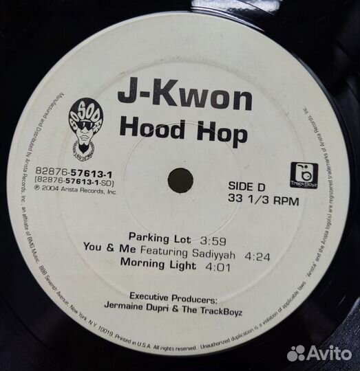 Hip-Hop. J-Kwon - Hood Hop, EP, USA 2004, G