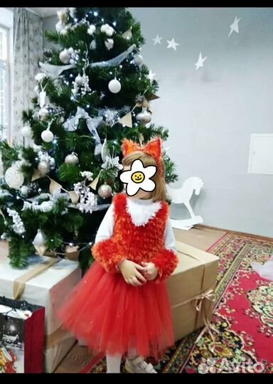 Костюм лисички на 3-4 года
