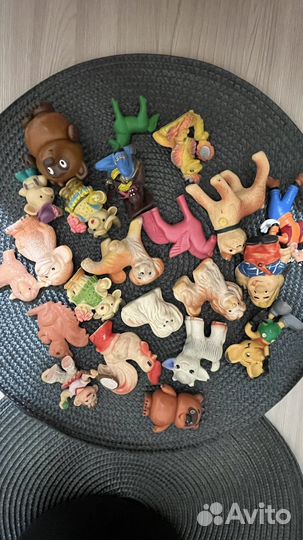 Игрушки литая резина лотом