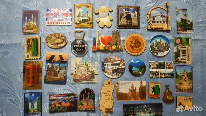 Магнитики много разных