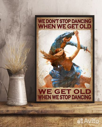 Постер #47-1169 Танцы и балет