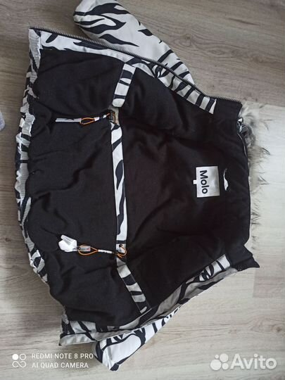 Куртка зимняя molo 116