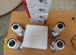 Комплект видеонаблюдения 4 уличные камеры Esvi