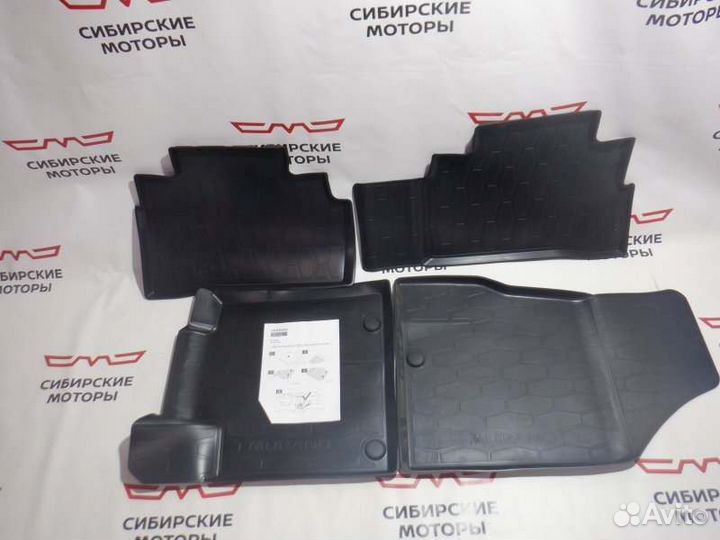 Коврики в салон Z52 (полиуретан, черные)
