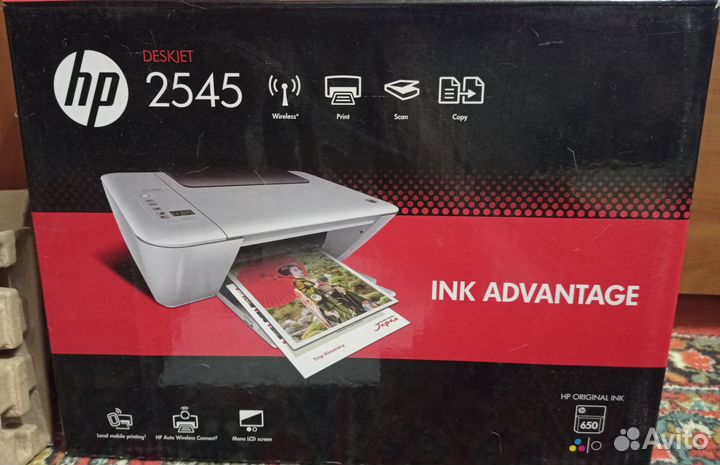 Принтер струйный HP deskjet 2545