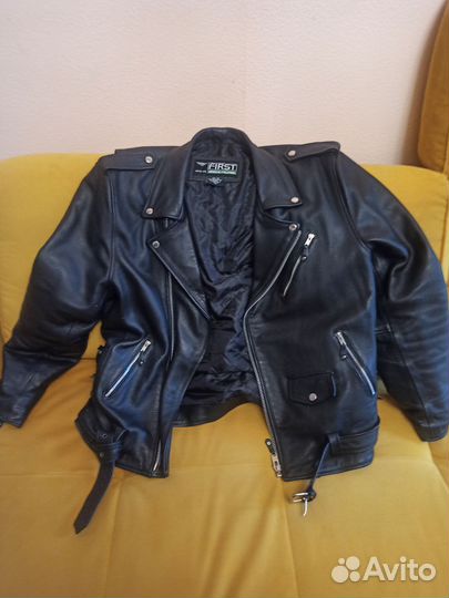 Косуха натуральная кожа мужская