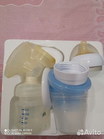 Молокоотсос avent ручной