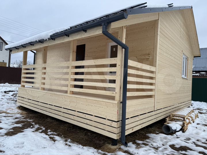 Дом 56 м² на участке 11 сот.