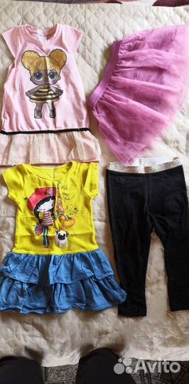 Одежда для девочки пакетом 92