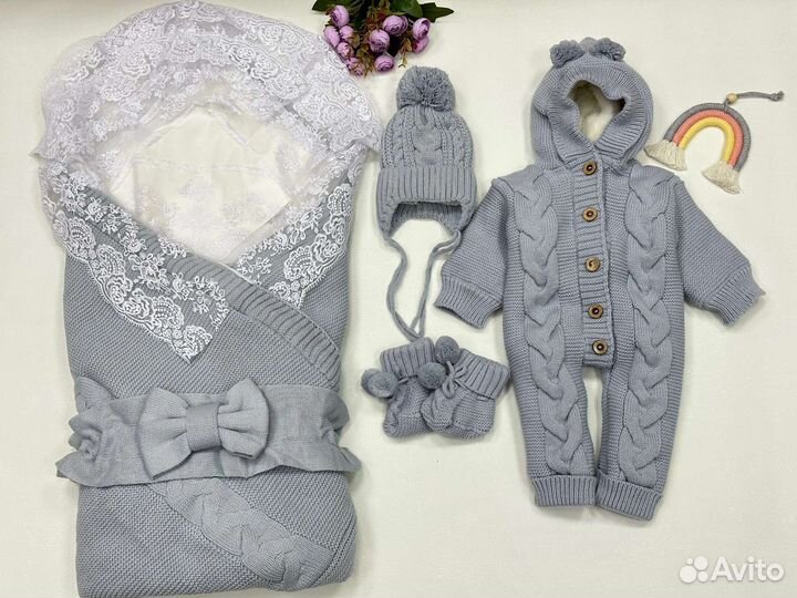 Конверт на выписку зима (мех)