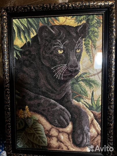 Иконы вышитые бисером. Ангел хранитель