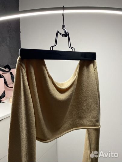 Вязанный костюм женский летний