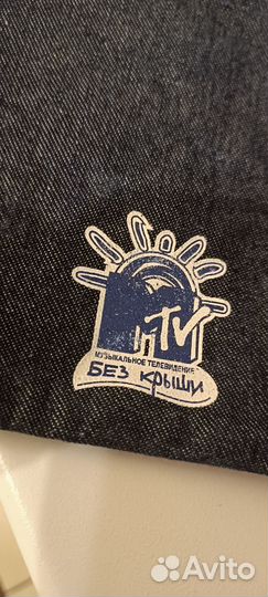 Сумка Раритет канал MTV джинсовая 2000 год