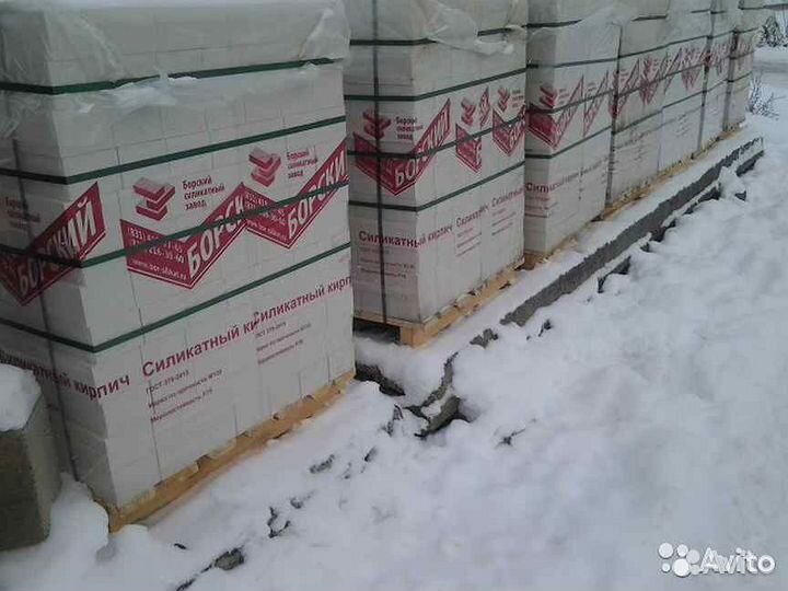 Кирпич белый силикатный полнотелый