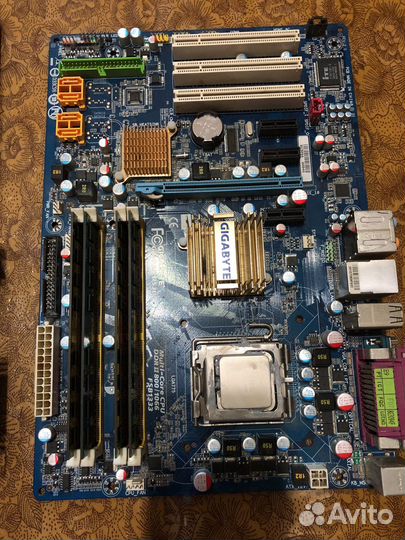 Материнская плата сокет 775