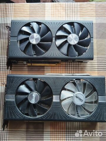 Видеокарты AMD RX580, 480, 570 - 4 или 8 Gb