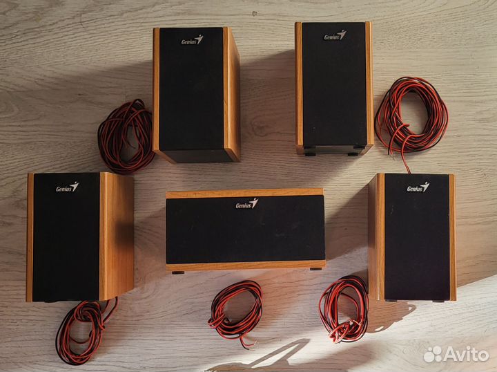 5.1 система Genius multimedia hi-fi speaker system