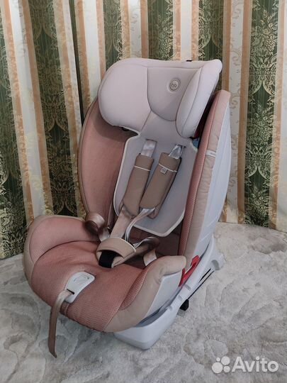 Автокресло (до 36 кг) Happy Baby бежевое