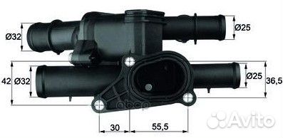 Термостат TM2105 Mahle/Knecht