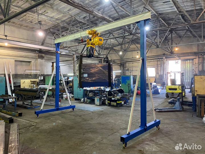 Кран ручной, козловой, мпу