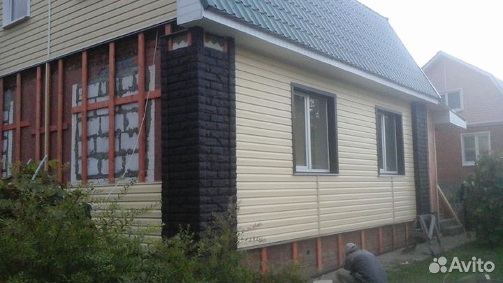 Монтаж сайдинга, монтаж софитов. Надёжная бригада