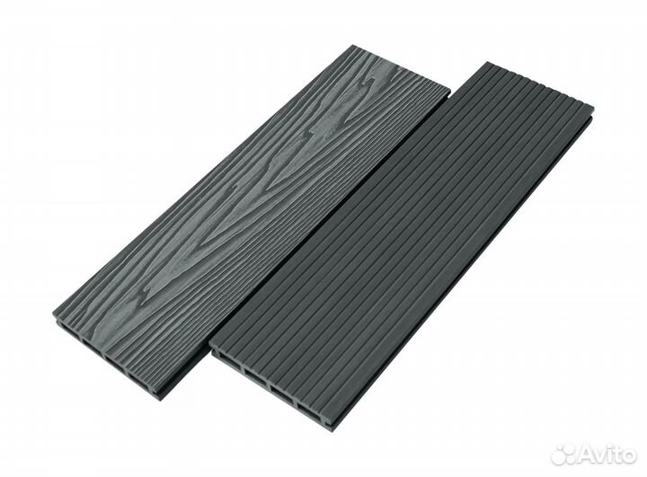 Террасная доска из дпк с 3D фактурой