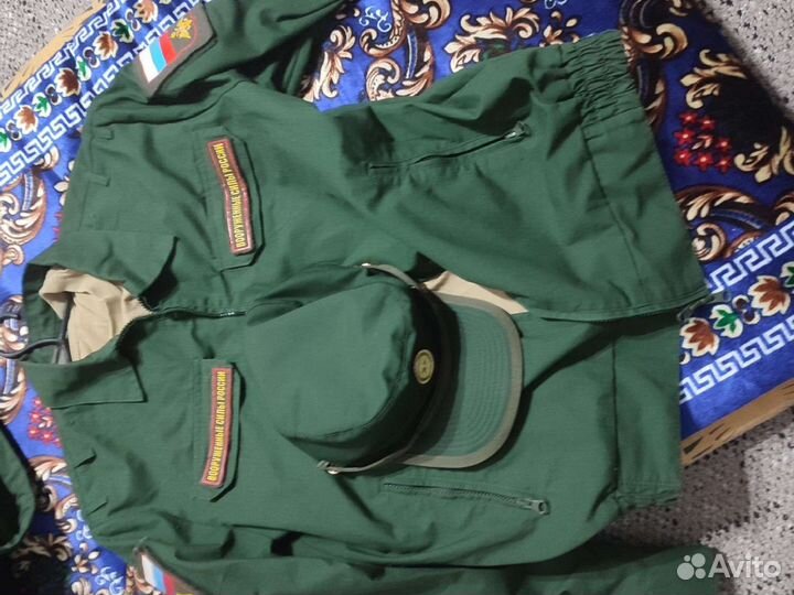 Офисная военная форма зеленая