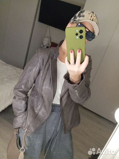 Куртка косуха из натуральной кожи mexx