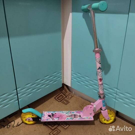 Самокат детский двухколесный бу