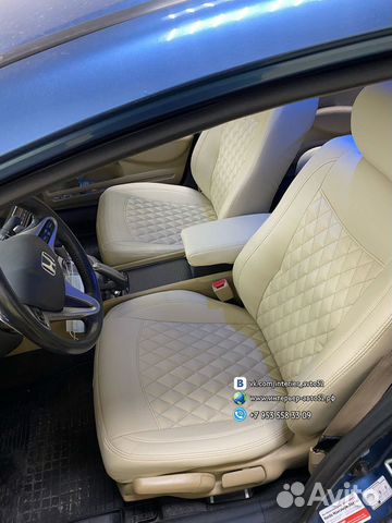 Чехлы из экокожи Honda Civic