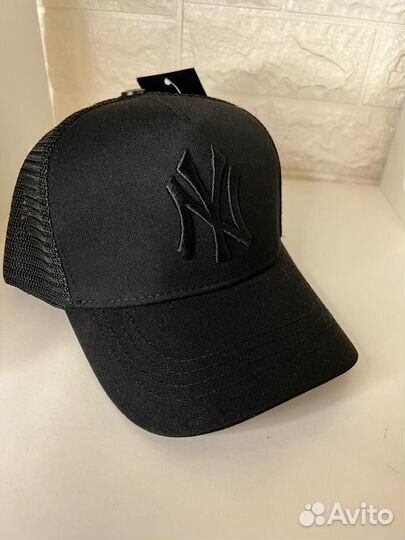 Кепка / Бейсболка NY Yankees с сеткой