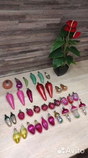 Елочные игрушки СССР