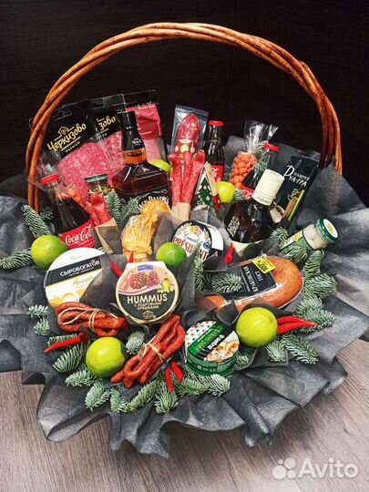 Мужские съедобные букеты боксы корзины подарки