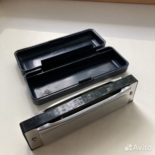 Губная гармошка Hohner Silver Star C как новая