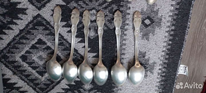 Ложки столовые мельхиор СССР
