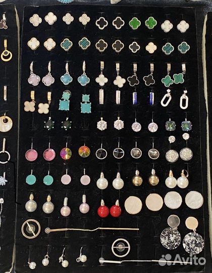 Серьги Корея