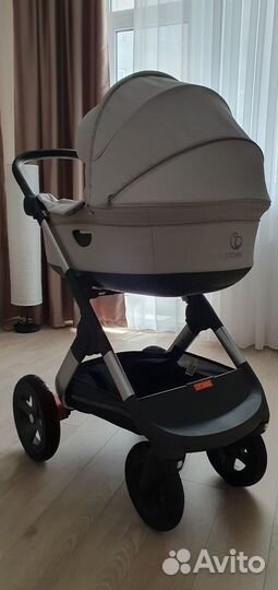 Коляска Stokke trailz люлька+Автолюлька Babyton