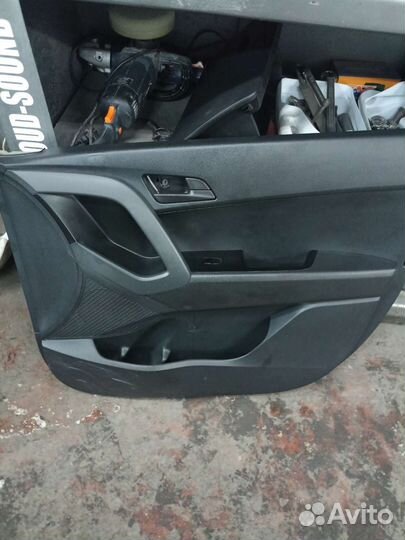 Обшивка двери хендай крета